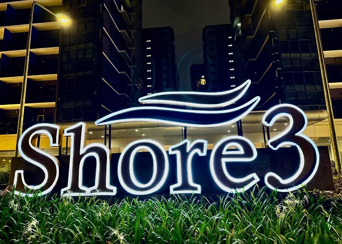 Modern Haven Staycation Near Moa - 1br At Shore3t1 -city View Manila